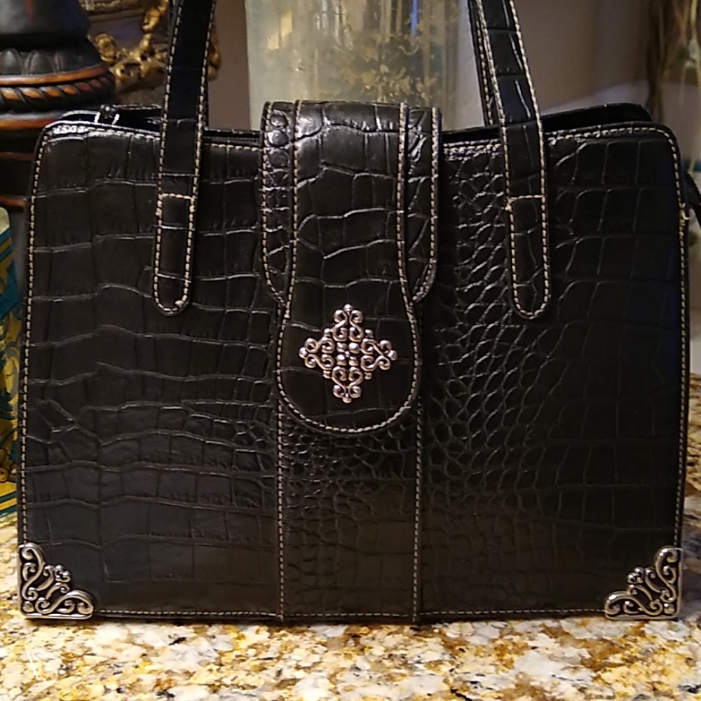 👛👜 Brighton style vegan bag black - Picture 2 of 7